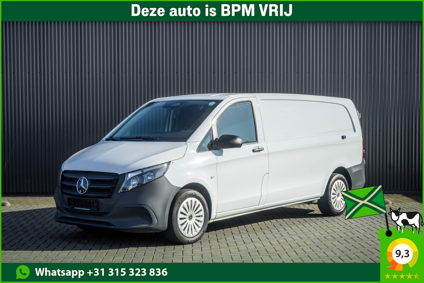 Mercedes-Benz Vito - 116 CDI L3 Pro | Facelift | 160 PK | Automaat | Mbux | Navi | Camera | Cruise | Carplay - AutoWereld.nl