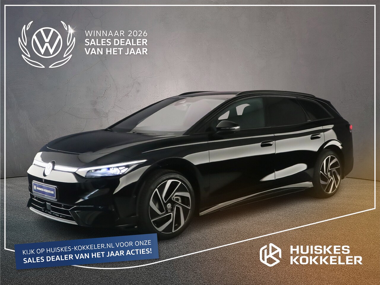 Volkswagen ID.7 Tourer - Elektromotor 77 kWh 286pk Pro Limited Edition - AutoWereld.nl