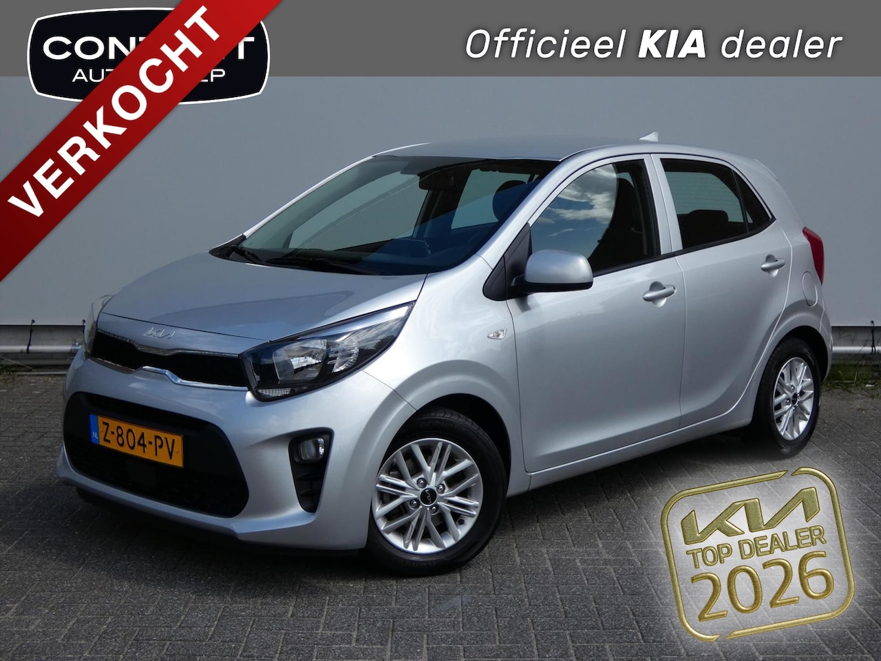 Kia Picanto - 1.0 DPi AMT 67pk 4-zits DynamicLine | Automaat | Apple Carplay | Android Auto - AutoWereld.nl