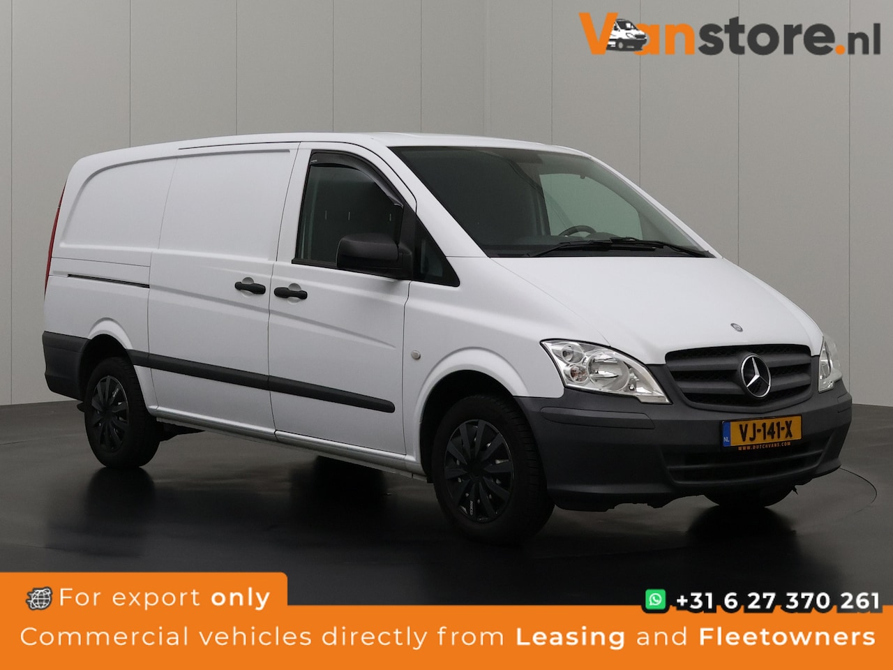 Mercedes-Benz Vito - 110CDI Lang | Marge | Airco | 3-Zits - AutoWereld.nl
