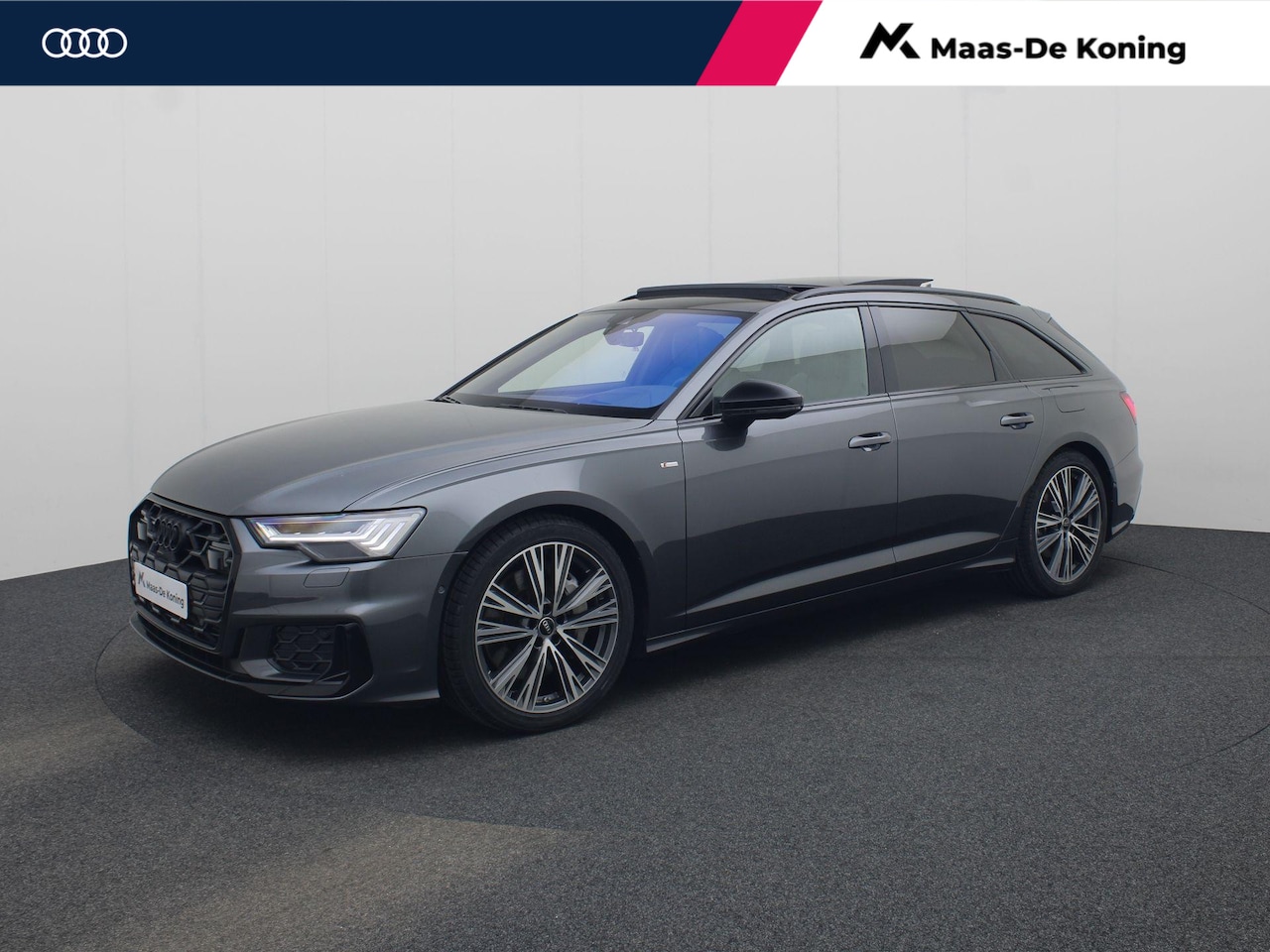 Audi A6 Avant - 50 TFSIe 220kW/299PK quattro S Line · Panoramadak · Trekhaak · Camera · Bang & Olufsen · A - AutoWereld.nl