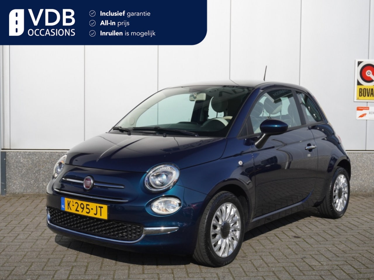 Fiat 500 - 1.0 Hybrid Lounge CarPlay | LM Velgen | Cruise | NAP | Airco - AutoWereld.nl
