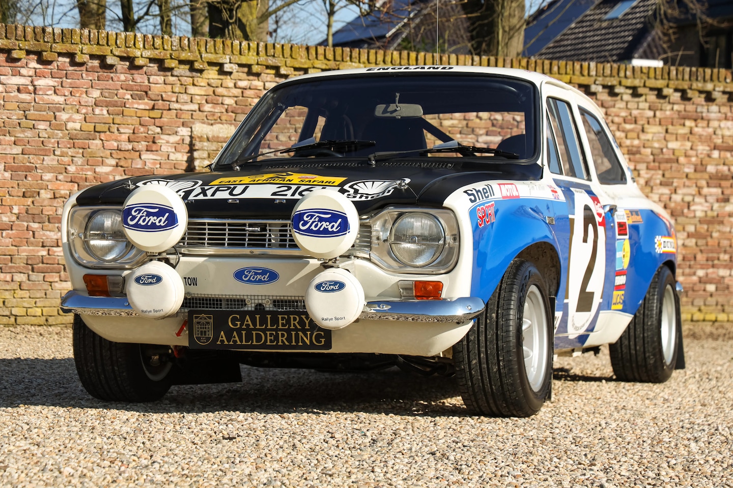 Ford Escort - RS1600 Works Rally "former Roger Clark - The legendary British rally driver" Driven by two - AutoWereld.nl