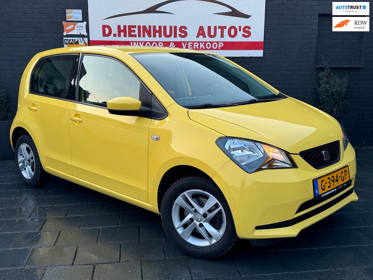 SEAT Mii - 1.0 Style *5DRS*AIRCO*90.424KM ( UP CITIGO ) - AutoWereld.nl