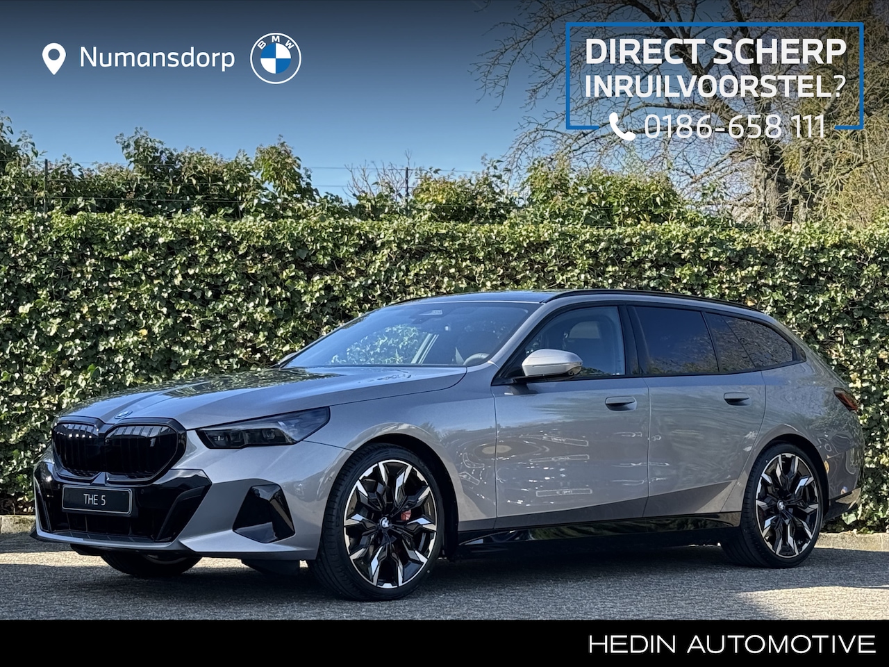 BMW i5 Touring - eDrive40 | M-Sport Pro | 21'' | Panorama. | Comfortstoel. + vent. | B&W | Trekhaak | Park. - AutoWereld.nl
