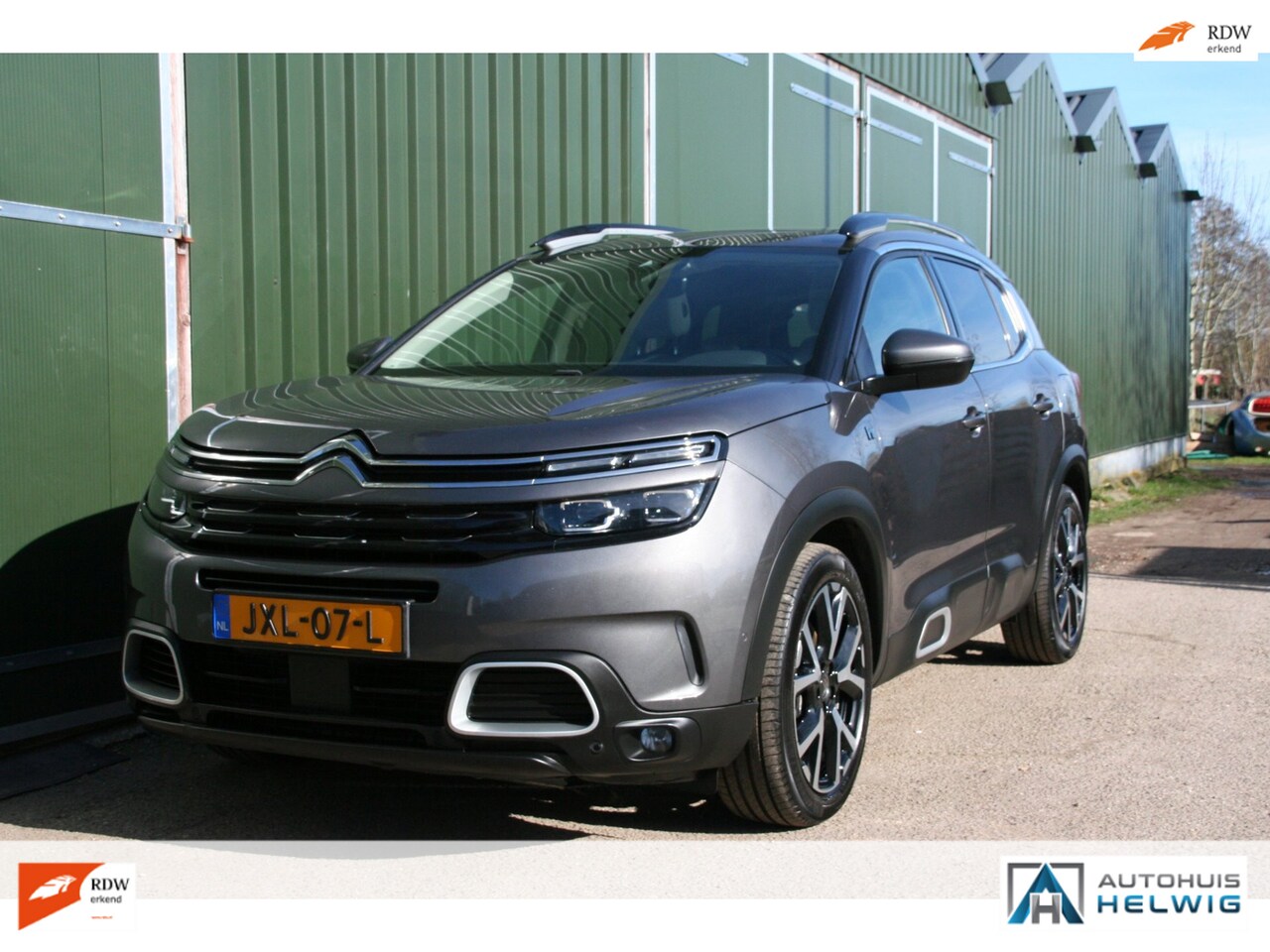 Citroën C5 Aircross - 1.6 Plug-in Hybrid 225 Shine, LEER, NAVI, PANORAMADAK, STOELVERW - AutoWereld.nl