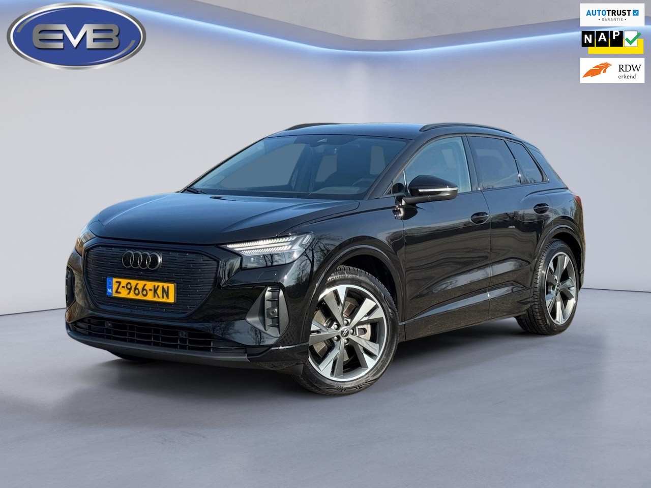 Audi Q4 e-tron - 45 Advanced edition 82 kWh 45 Advanced edition 82 kWh, achteruitrijcamera, stoelverwarming, sfeerverlichting, 1 e eig - AutoWereld.nl