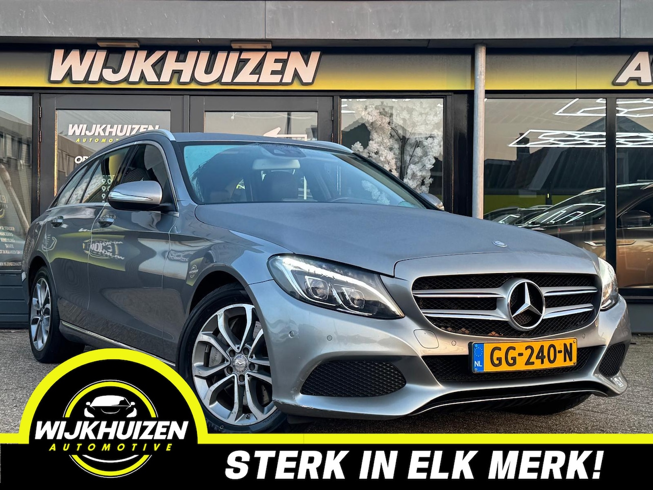 Mercedes-Benz C-klasse Estate - 350 e Lease Edition in Topstaat !!! Dealer Onderhouden !!! Nette auto !!! - AutoWereld.nl