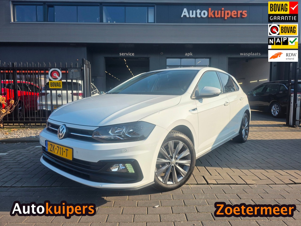 Volkswagen Polo - 1.0 TSI R-line | Met o.a. adaptive cruise, airco, navigatie, AppleCarPlay/AndroidAuto en L - AutoWereld.nl