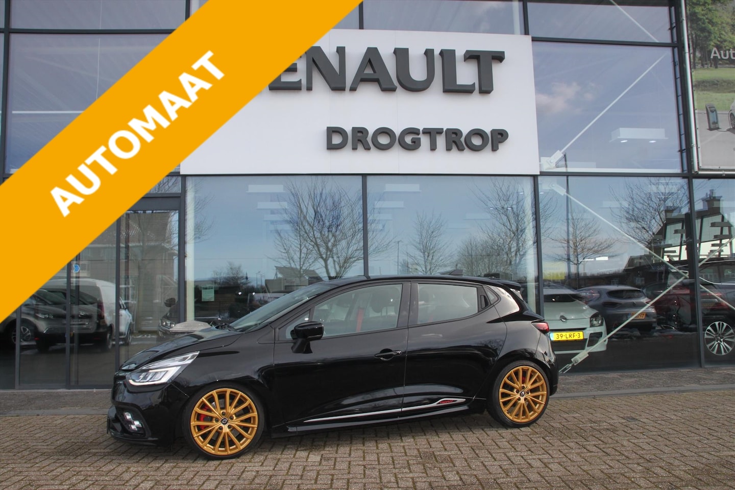 Renault Clio - 220PK-RS TROPHY-122DKM-LEDER-CAMERA-BLACK BEAUTY- - AutoWereld.nl