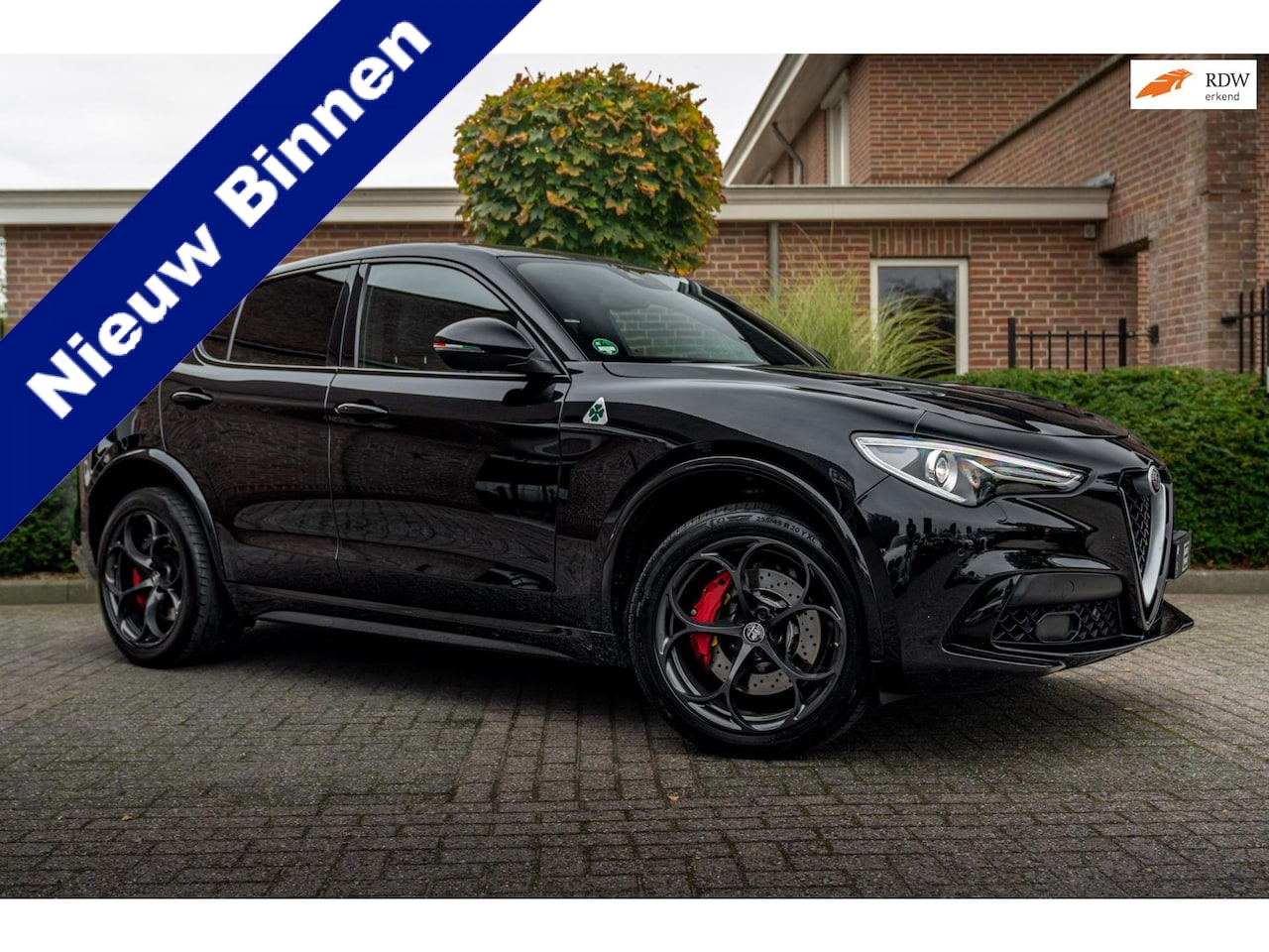 Alfa Romeo Stelvio - 2.9 V6 AWD Quadrifoglio 510 PK Adaptive Cruise Harman Kardon Keyless 20'' - AutoWereld.nl
