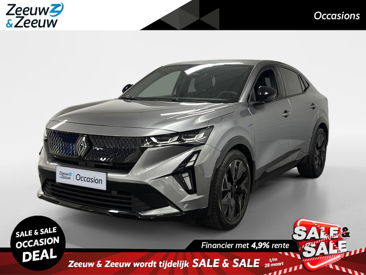 Renault Rafale - 1.2 E-Tech full hybrid 200 esprit Alpine AUTOMAAT AIRCO CAMERA CRUISE CONTROLE STOELVERWAR - AutoWereld.nl