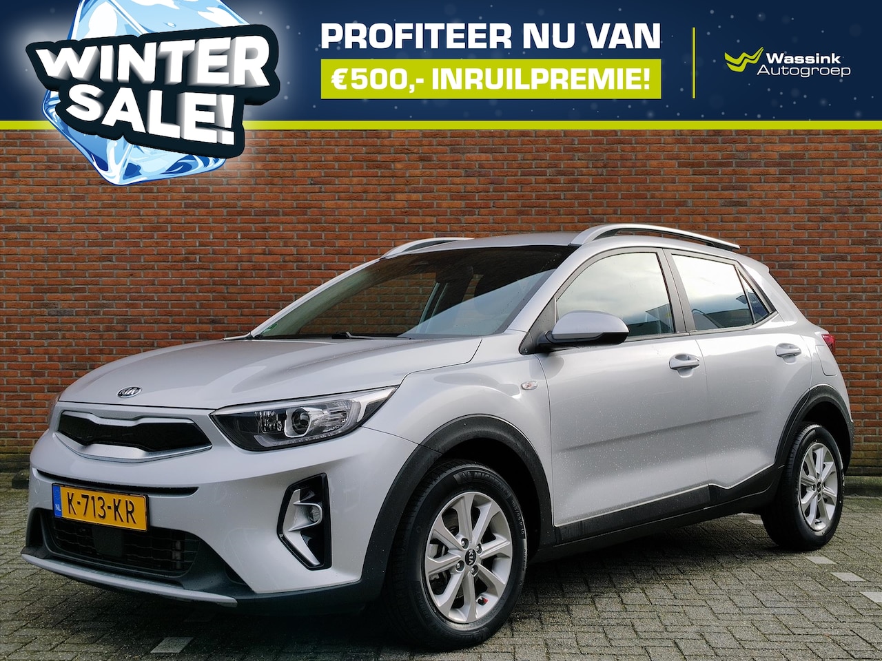 Kia Stonic - 1.0 T-GDi 120pk DCT7 DynamicLine | WINTERSALE I Automaat | Navigatie | Cruise Control | Ai - AutoWereld.nl