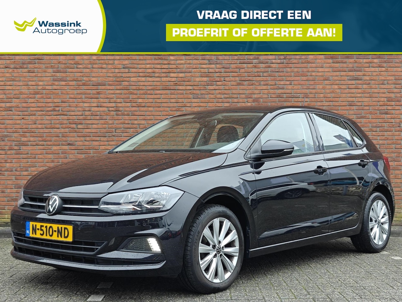 Volkswagen Polo - 1.0 TSI 95pk 7-DSG Comfortline Business | Automaat | Trekhaak | Navigatie | Climate Contro - AutoWereld.nl