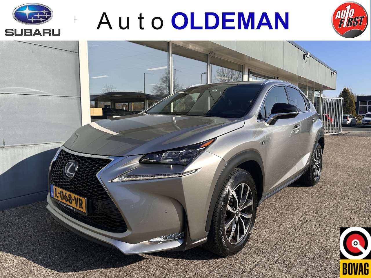 Lexus NX - 300h AWD F Sport Line LEDER,TREKHAAK,ADAPTIVE CRUISE - AutoWereld.nl