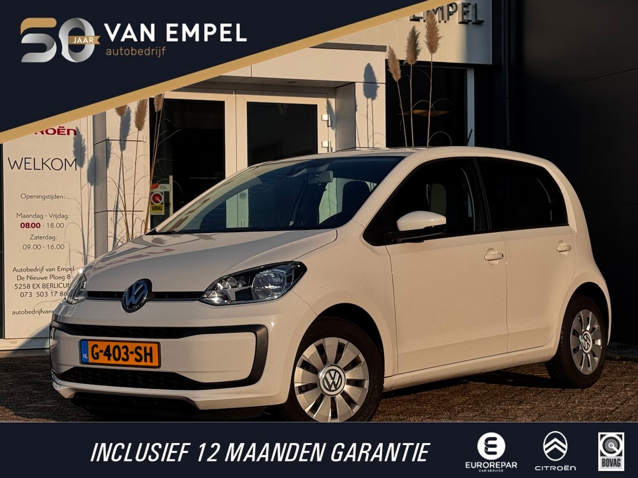 Volkswagen Up! - 1.0 BMT move up! | Airco | 1e Eigenaar | NL-Auto | Bluetooth - AutoWereld.nl