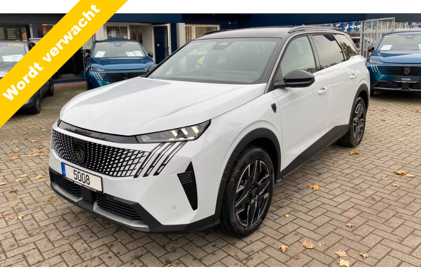 Peugeot 5008 - 1.2 Hybrid 145 GT Exclusive Trekhaak/7 persoons/Electr stoelverstelling. - AutoWereld.nl