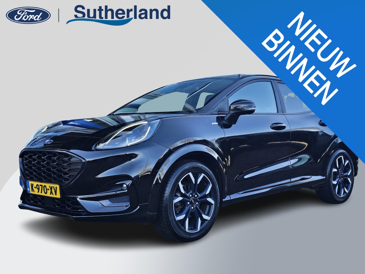 Ford Puma - 1.0 EcoBoost Hybrid Titanium X 125 pk | Full led | Half leder | B&O geluidssysteem | Trekh - AutoWereld.nl