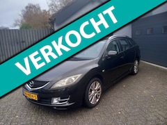 Mazda 6 Sportbreak - 1.8 Touring, Airco, Cruise control, Isofix, Parking system, Trekhaak, Lichtmetalen velgen