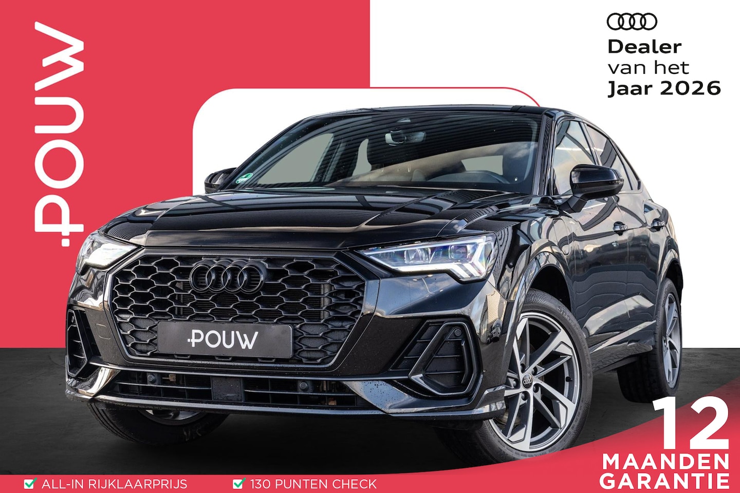 Audi Q3 Sportback - 45 TFSIe 245pk S Edition | SoH 92% | Panoramadak | Achteruitrijcamera | Stoelverwarming - AutoWereld.nl