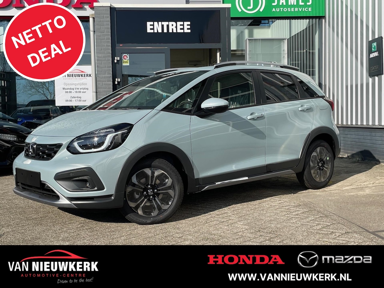 Honda Jazz - 1.5 i-MMD 122pk Hybrid CVT Advance Crosstar - AutoWereld.nl