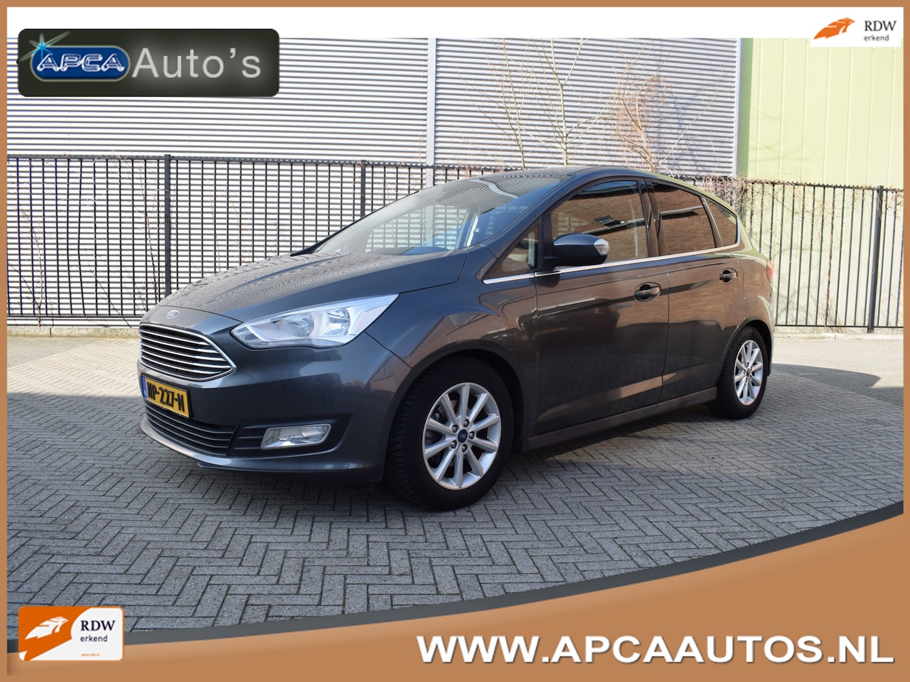 Ford C-Max - 1.0 Titanium 6 mnd GARANTIE DealerOH Stoel verw Stuur verw Adaptive Cruise Navi Clima - AutoWereld.nl