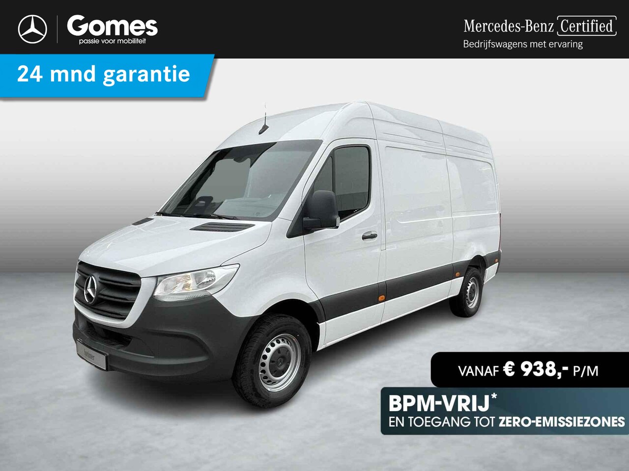 Mercedes-Benz Sprinter - 315 1.9 CDI L2 Pro HD | Sprinter BPM-vrij - AutoWereld.nl