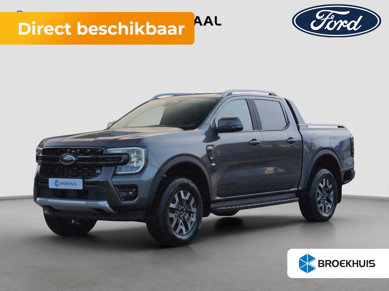 Ford Ranger - 2.3 Double Cab PHEV Wildtrak | 3500 kg Trekgewicht | 5 Persoons | Elektrische Rollertop | - AutoWereld.nl
