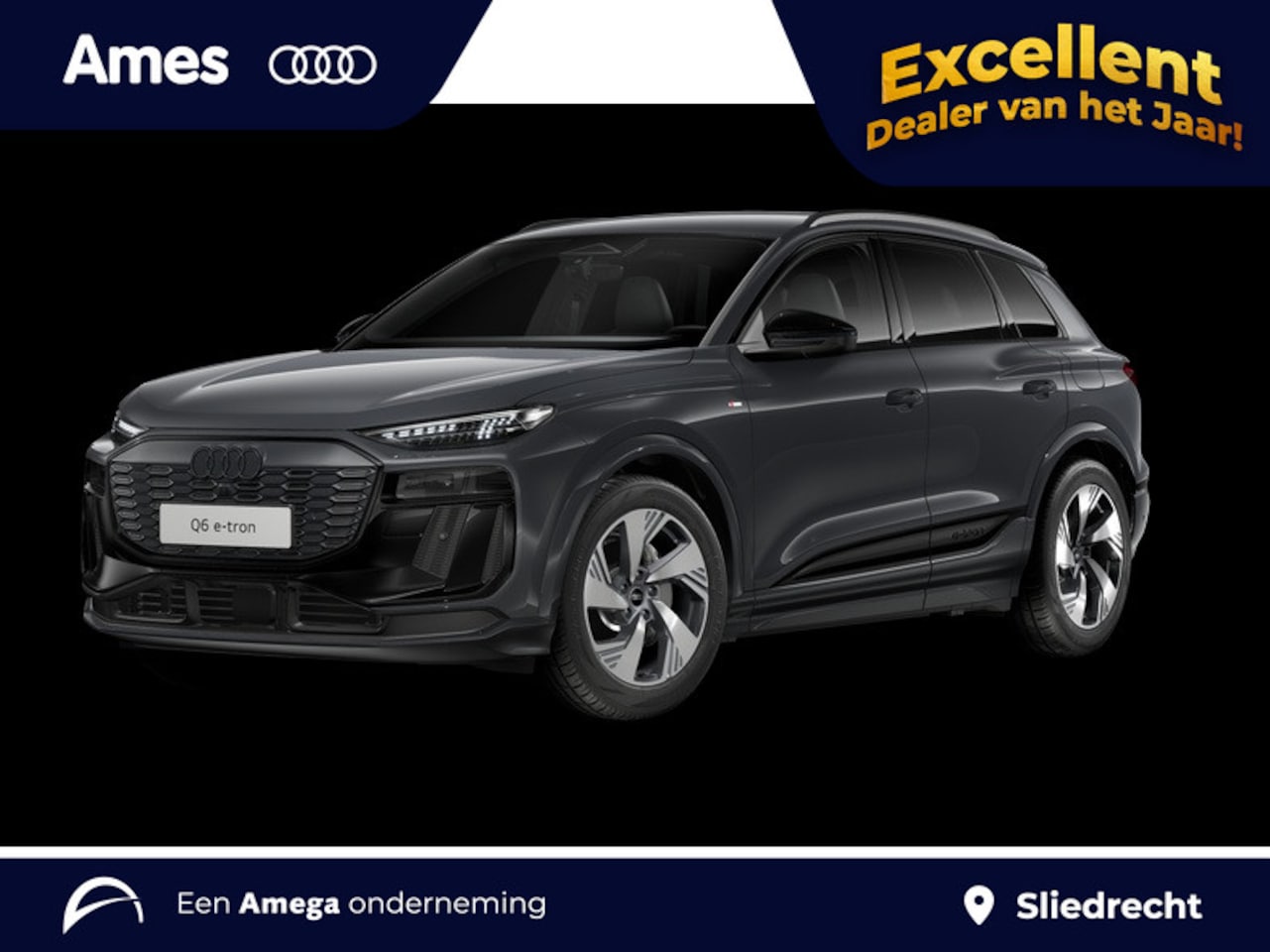 Audi Q6 e-tron - 83kWh 252pk S Edition | Trekhaak, wegklapbaar | Matrix-LED | Optiekpakket zwart - AutoWereld.nl