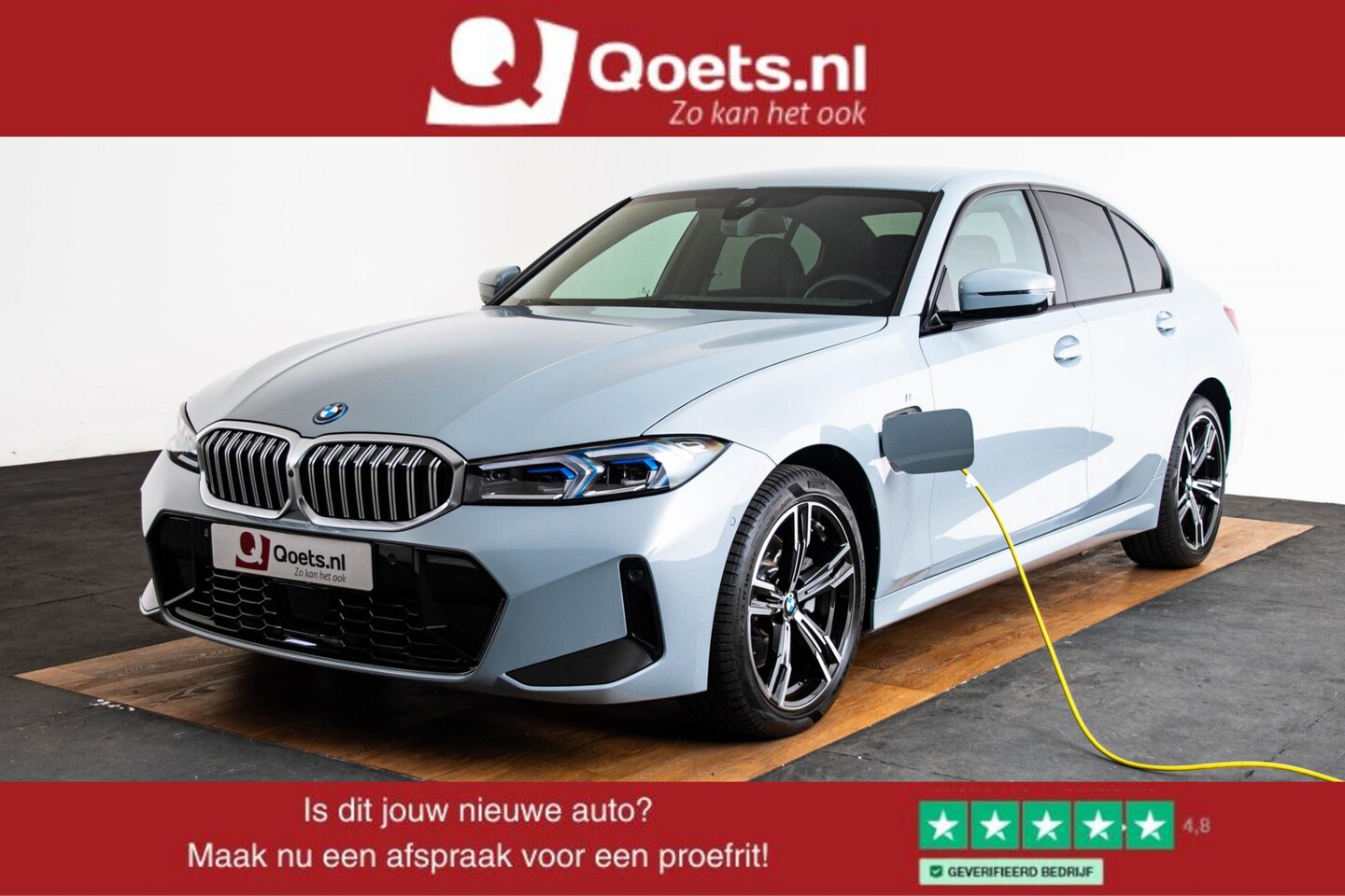 BMW 3-serie - 330e Long Range - M Sport - Getinte Ruiten - elektrisch verstelbare/verwarmde stoelen - Pa - AutoWereld.nl