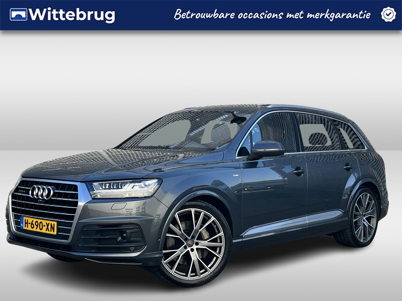Audi Q7 - 3.0 TFSI quattro S Line + 7p / Panoramadak / Trekhaak / B&O High / Alcantara Hemel / Valco - AutoWereld.nl