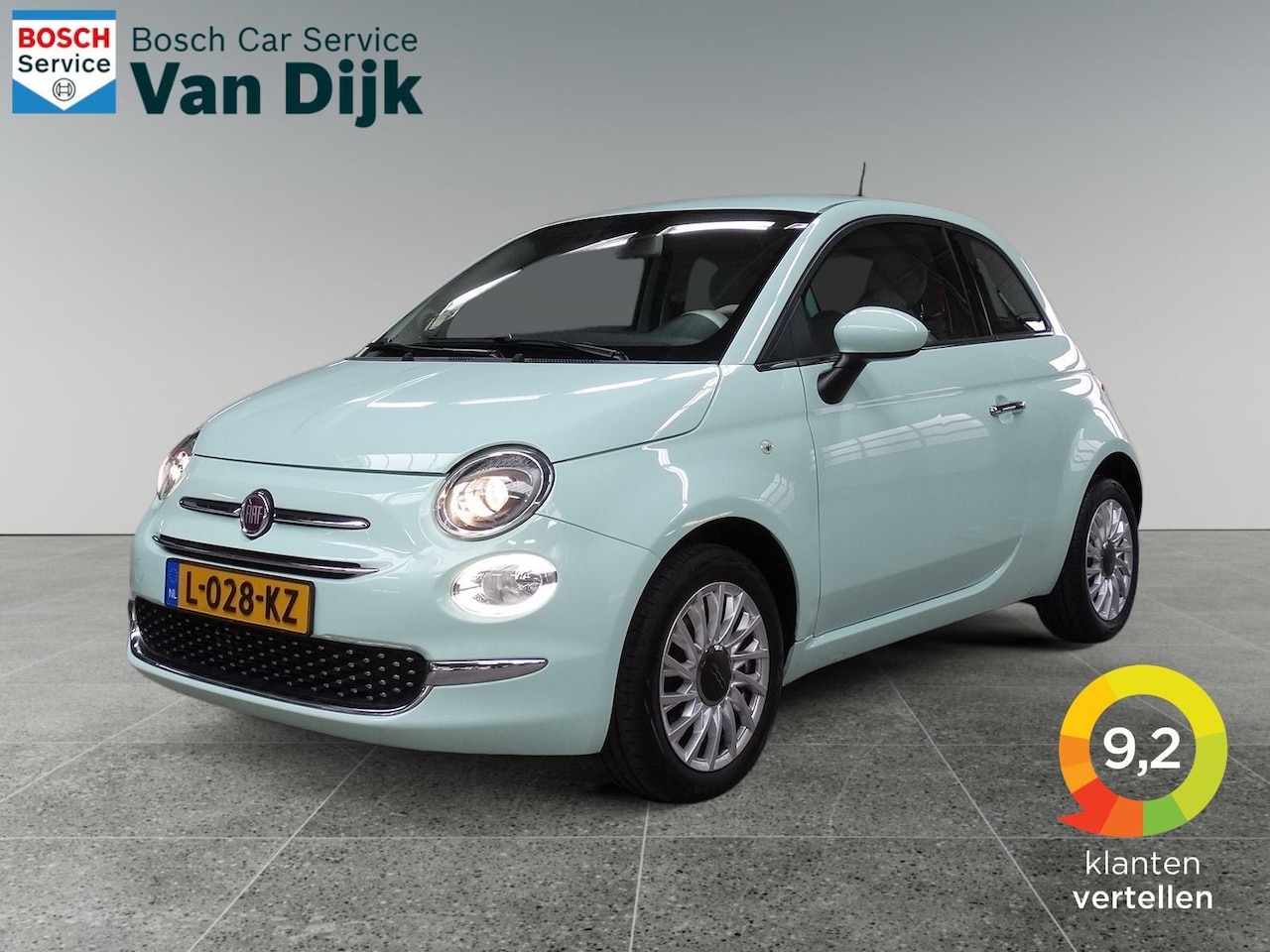 Fiat 500 - 1.2 Lounge Carplay / Cruise / Sportvelgen - AutoWereld.nl