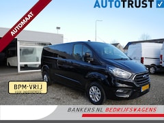 Ford Transit Custom - 2.0TDCI 130PK L2 Limited Dubbel Cabine AUTOMAAT 2 x Schuifdeur
