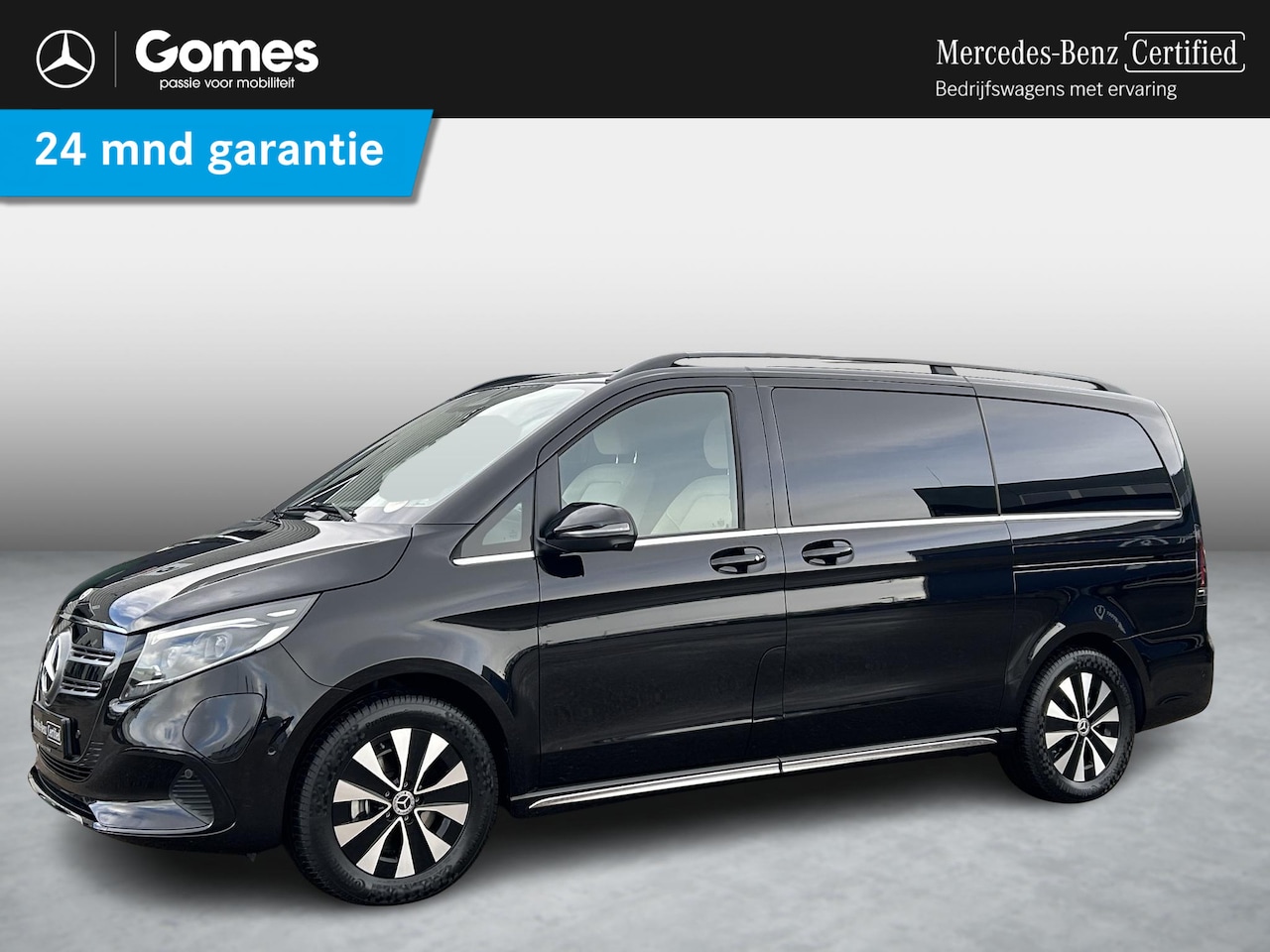 Mercedes-Benz EQV - 300 L2 90 kWh Dubbel Cabine | 5-pers | BEIGE LEDER | 360 CAM | DISTRONIC + - AutoWereld.nl