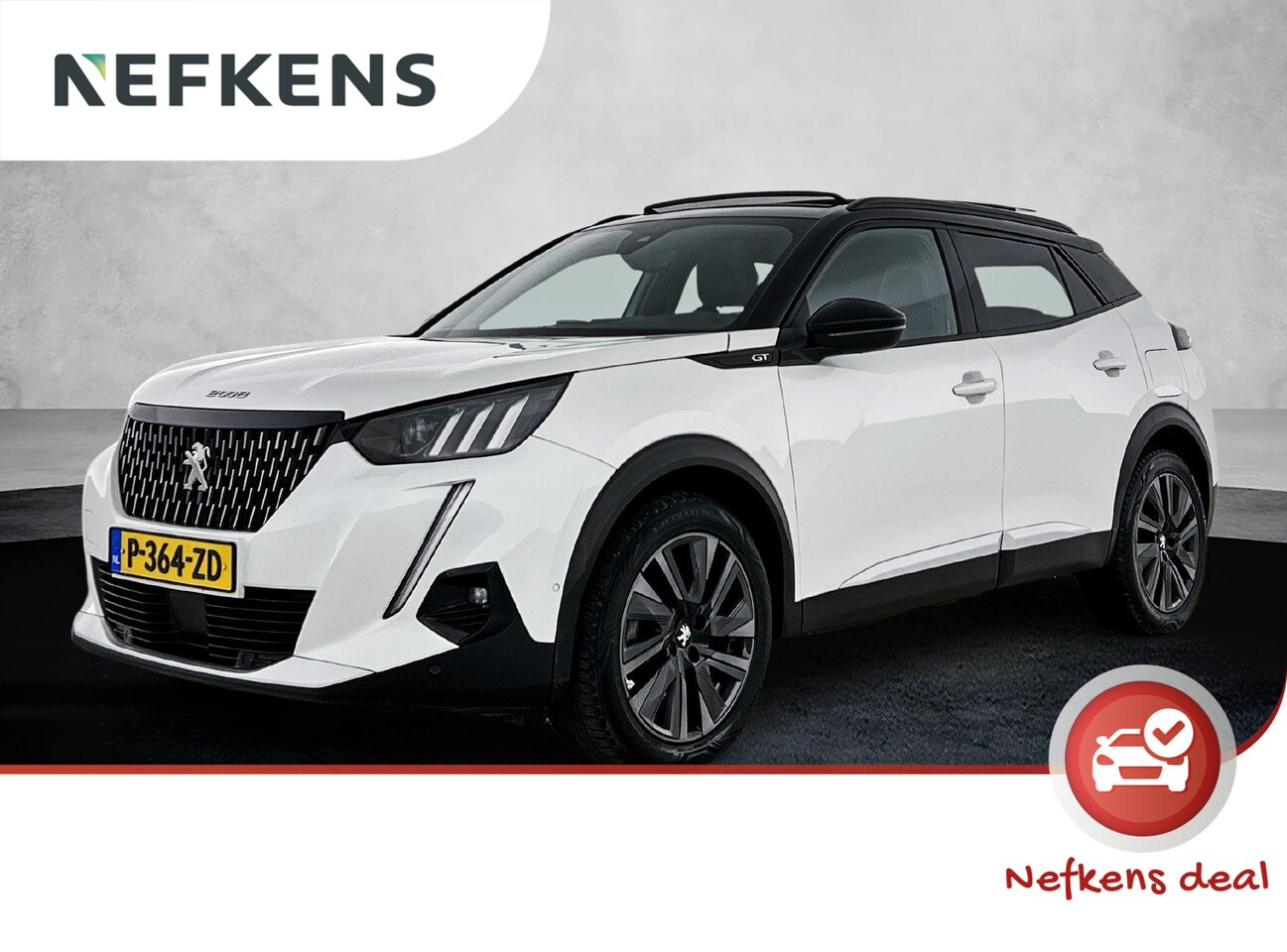 Peugeot 2008 - SUV GT Pack 130pk Automaat | Navigatie | Schuif-/kanteldak | FOCAL Premium HiFi | Achterui - AutoWereld.nl