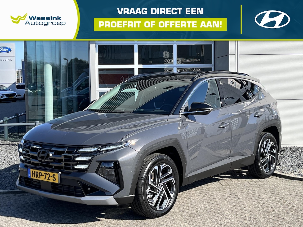 Hyundai Tucson - New 1.6 T-GDi PHEV 252pk 4WD Automaat Premium 2Tone - AutoWereld.nl