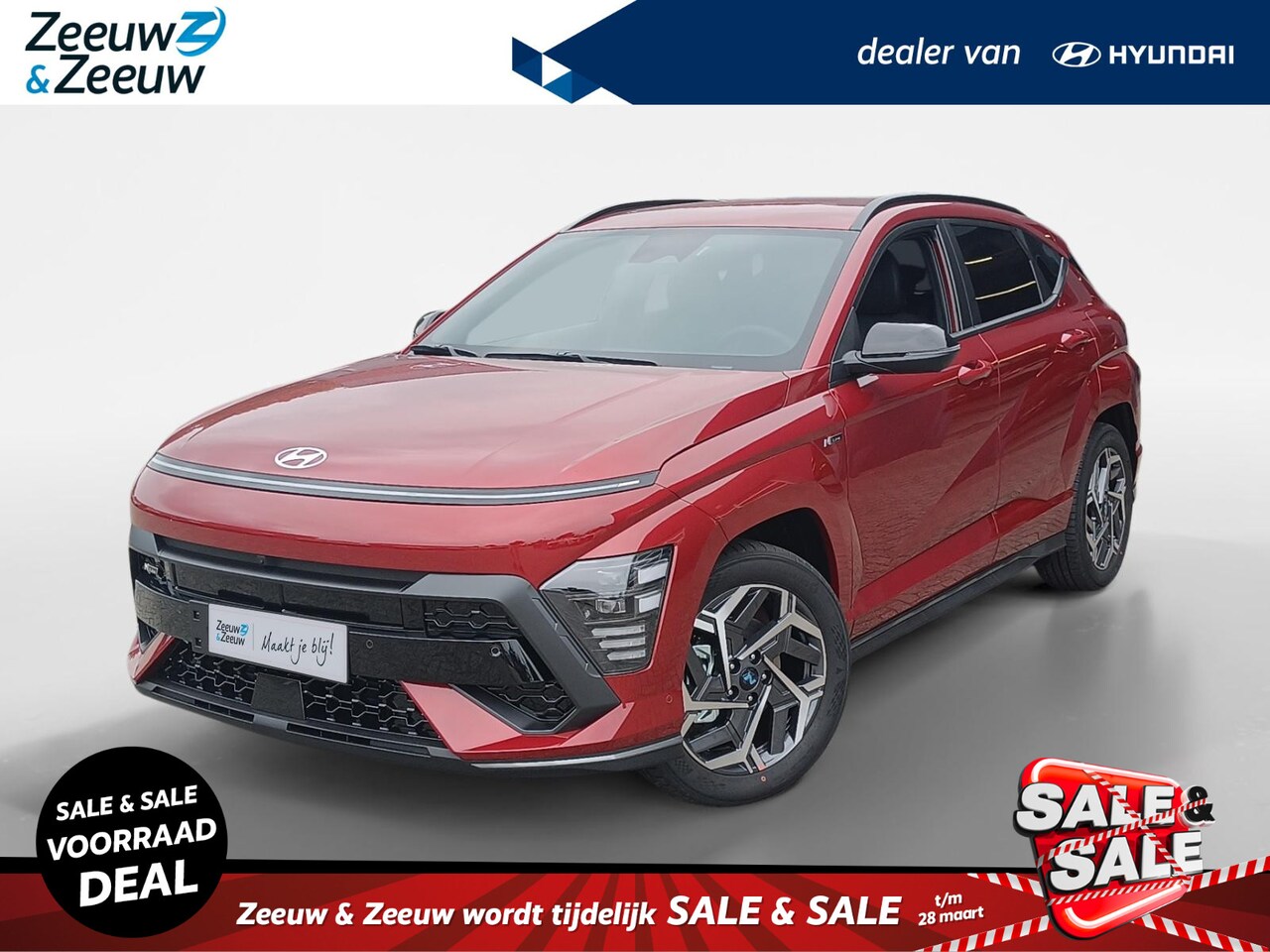 Hyundai Kona - 1.6 GDI HEV N Line Sky | Z&Z Top Deal | Van € 44.290, nu voor € 41.790 | - AutoWereld.nl
