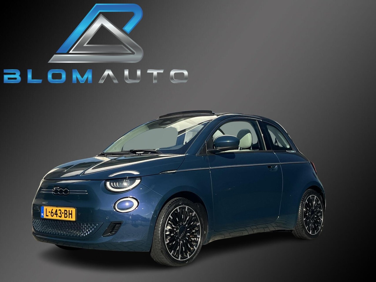 Fiat 500 C - La Prima 42 kWh 118PK LEDER+LED+STOELVERWARMING - AutoWereld.nl