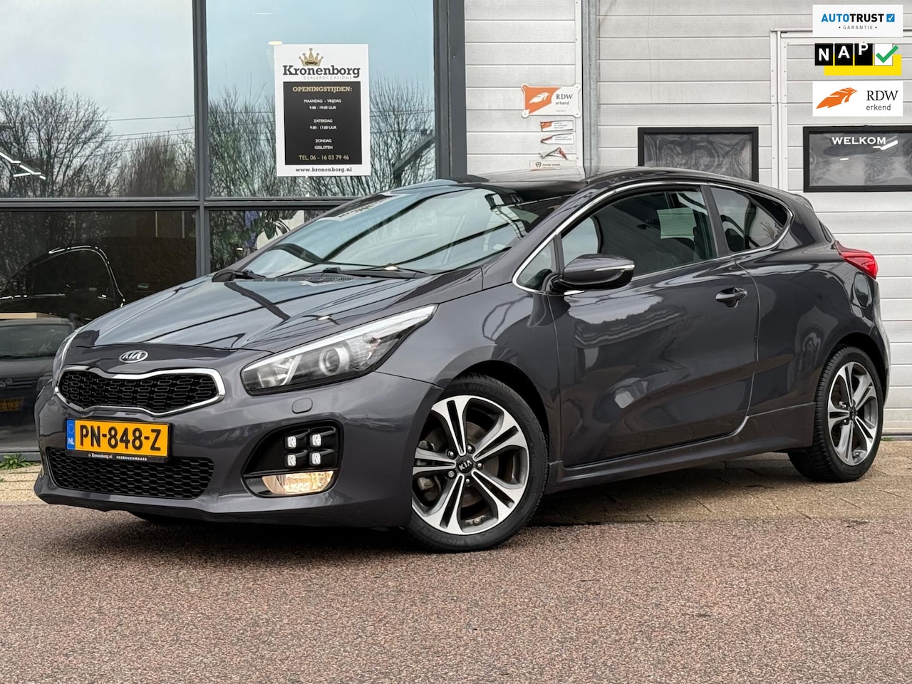 Kia Pro cee'd - 1.0 T-GDi GT-Line 1.0 T-GDi GT-Line, NAVI, NAP, KEYLESS - AutoWereld.nl
