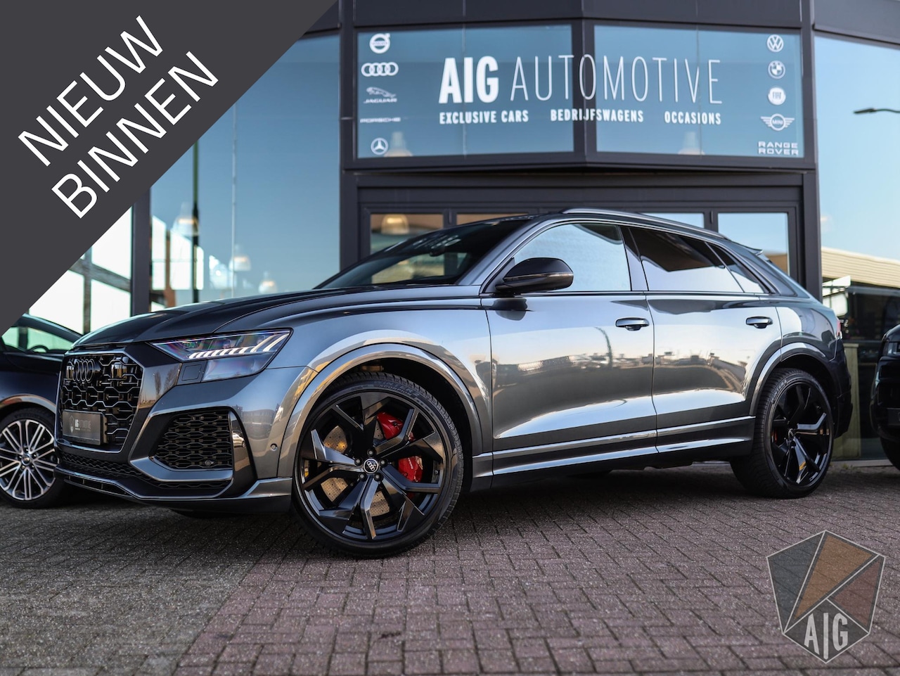 Audi Q8 - 4.0 TFSI RS Q8 quattro | RS Dynamic | Massage | Leder | Pano - AutoWereld.nl
