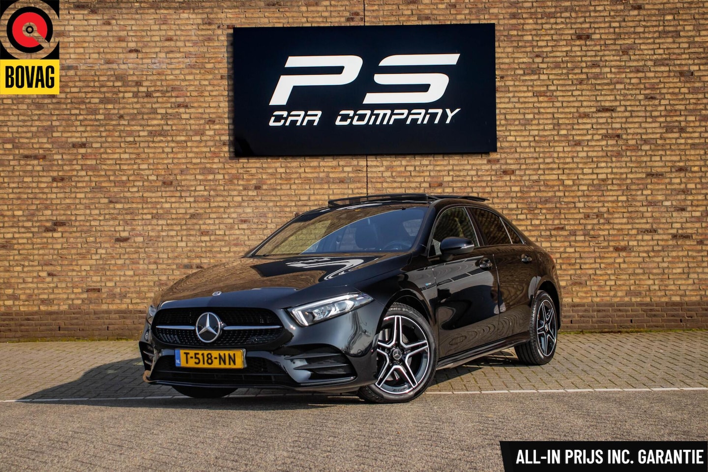 Mercedes-Benz A-klasse - 250 e AMG Line 250e AMG-Line, Pano, Burmester, Half Leder - AutoWereld.nl