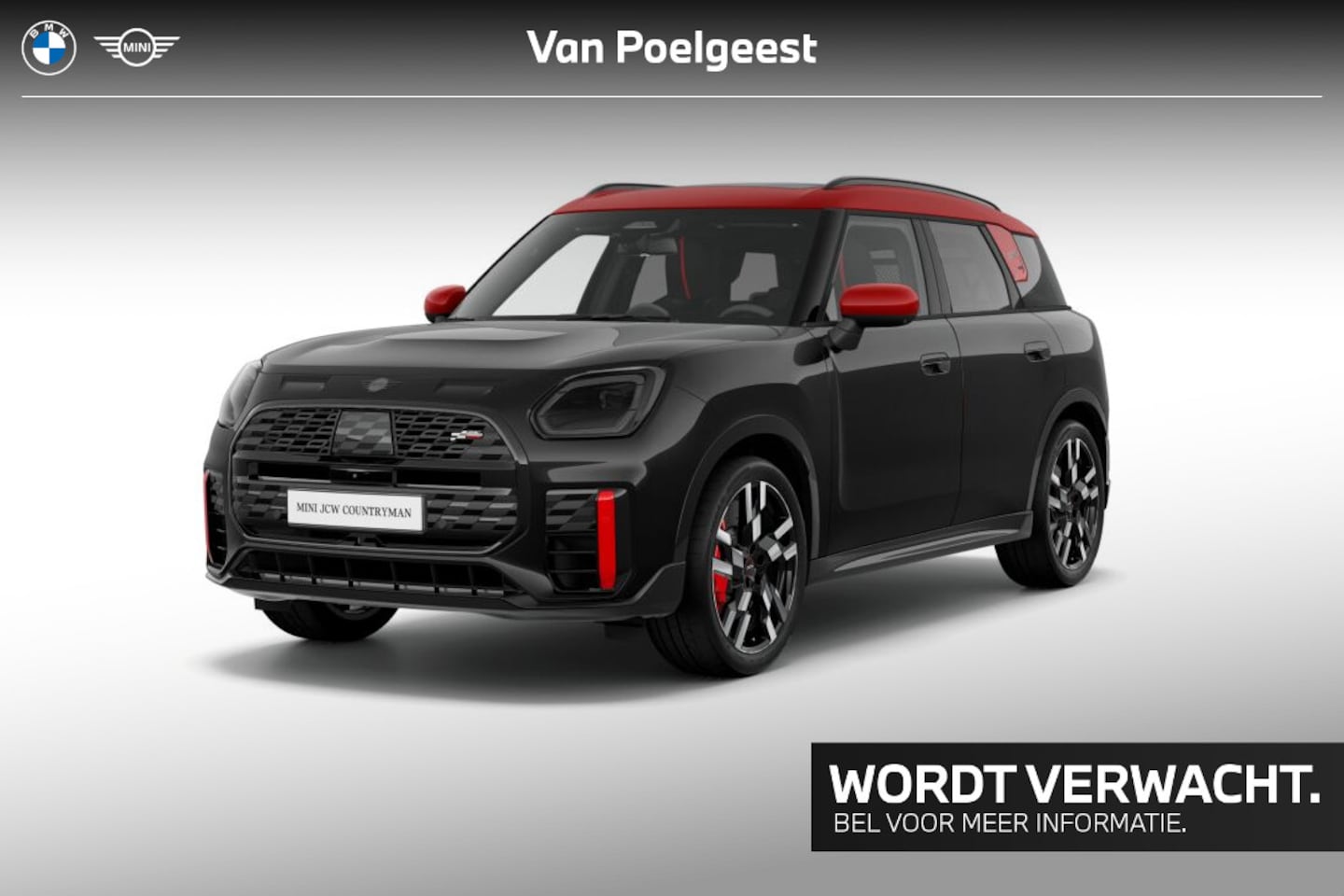 MINI Countryman - 2.0 JCW ALL4 John Cooper Works XL | 20 inch John Cooper Works Flag Spoke 2-tone met sportb - AutoWereld.nl