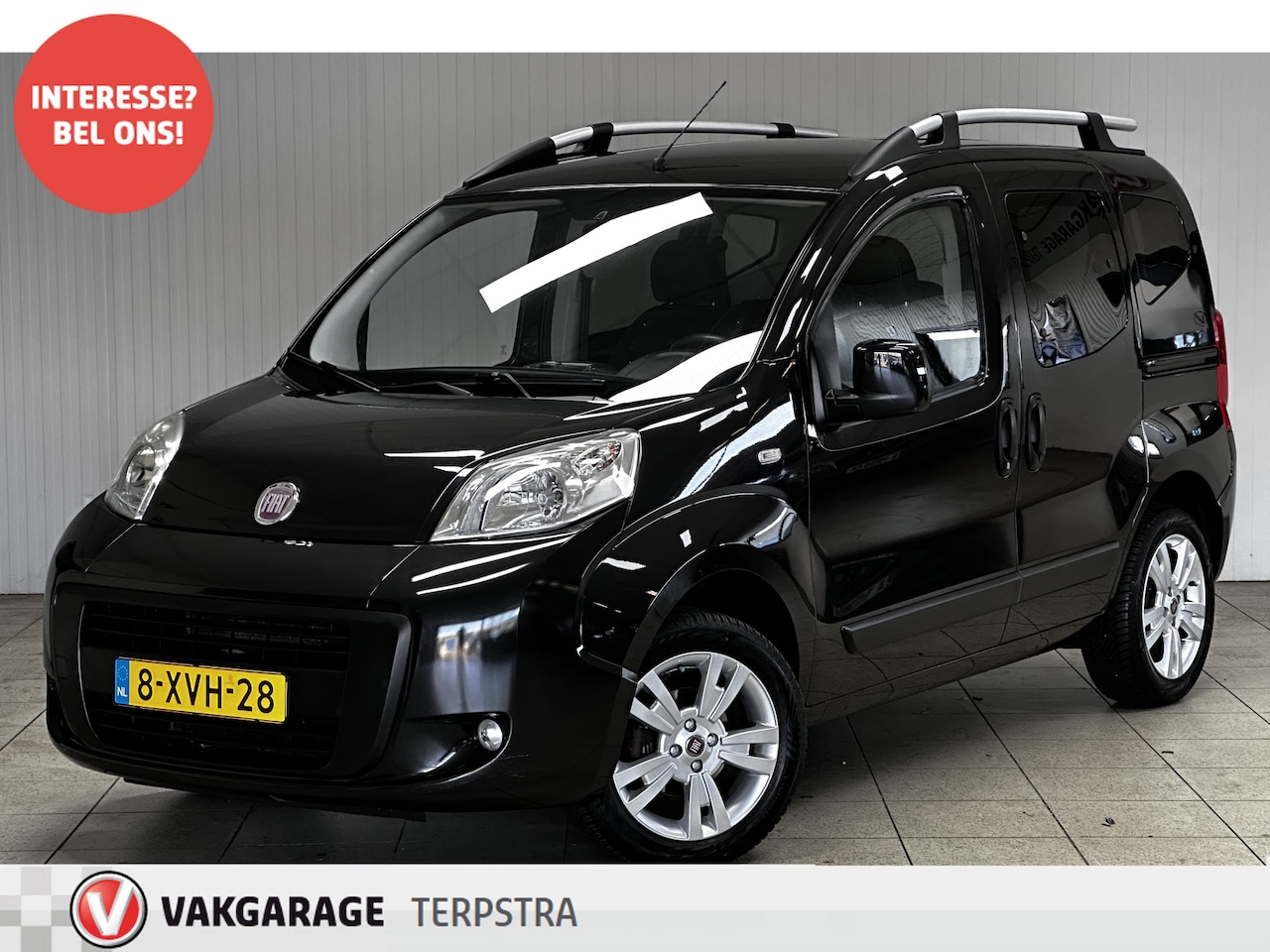 Fiat Qubo - 1.4 Dynamic/ 2X Schuifdeur/ 16'' LMV/ Dakrails/ Extra getint glas/ Airco/ C.V. Afstand/ El - AutoWereld.nl