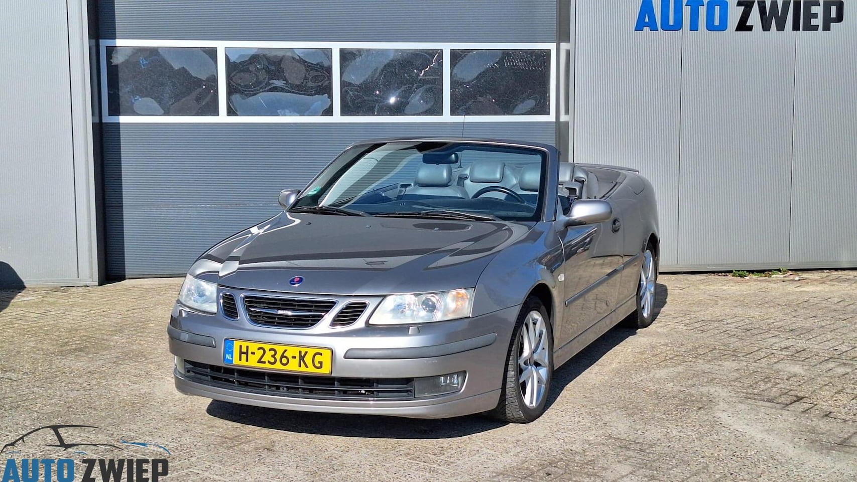 Saab 9-3 Cabrio - 1.8t Vector Automaat/trekhaak/airco - AutoWereld.nl