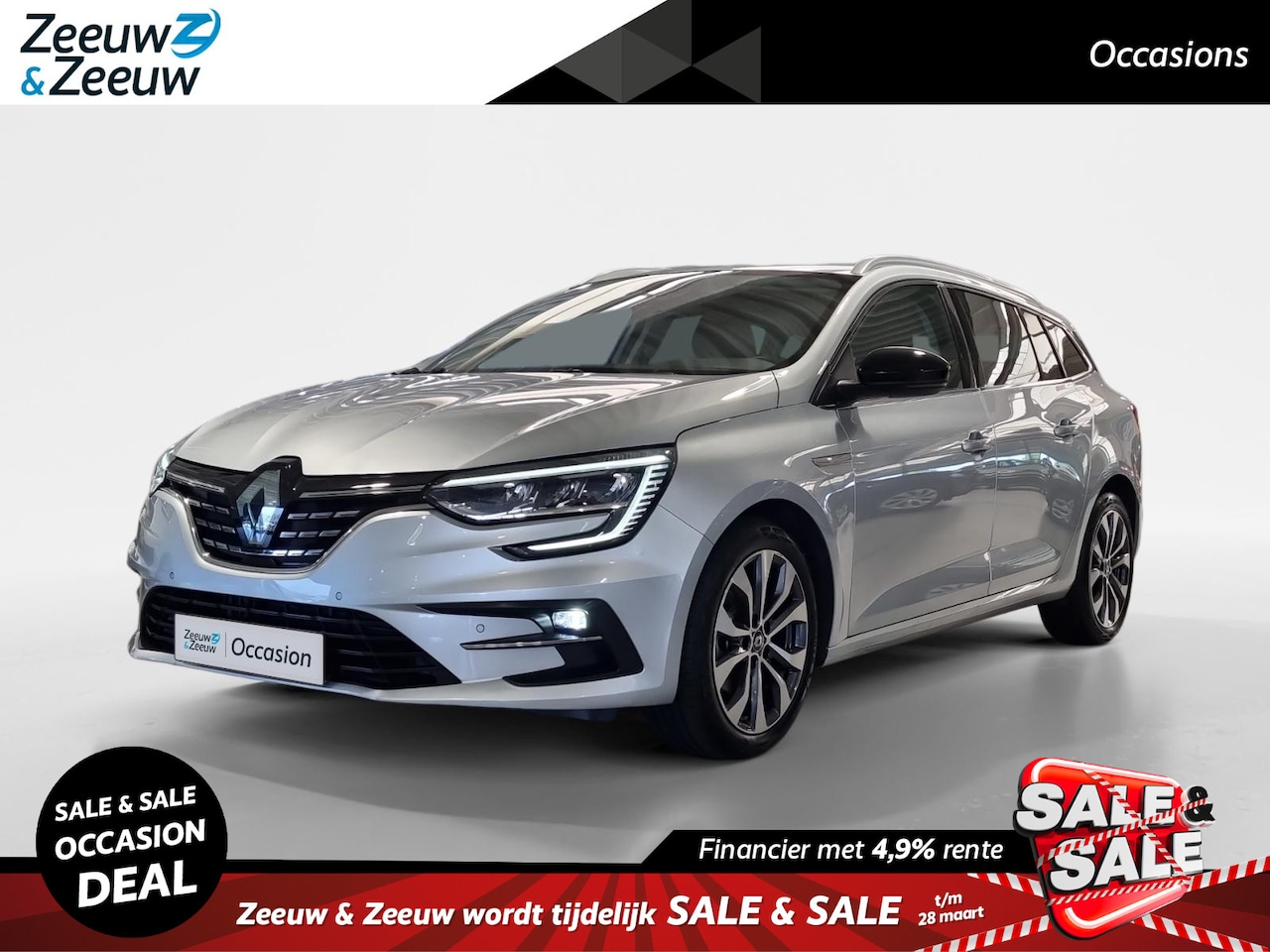 Renault Mégane Estate - 1.3 TCe 140 Techno * Automaat * Achteruit Camera * Winterpack * Carplay * Navigatie * - AutoWereld.nl