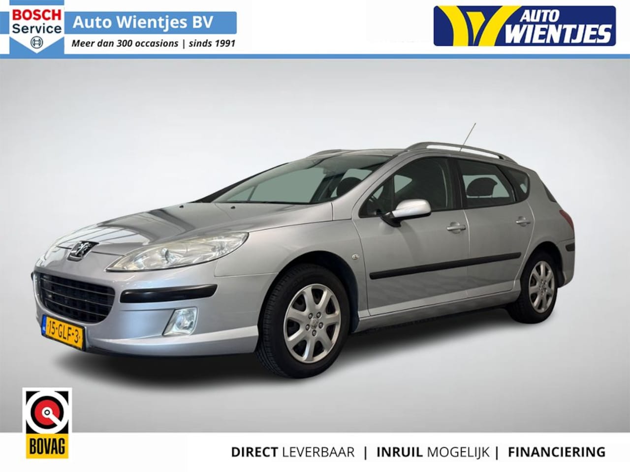 Peugeot 407 SW - 1.8 92kw | SR Pack Business | Airco | Cruise | Trekhaak - AutoWereld.nl