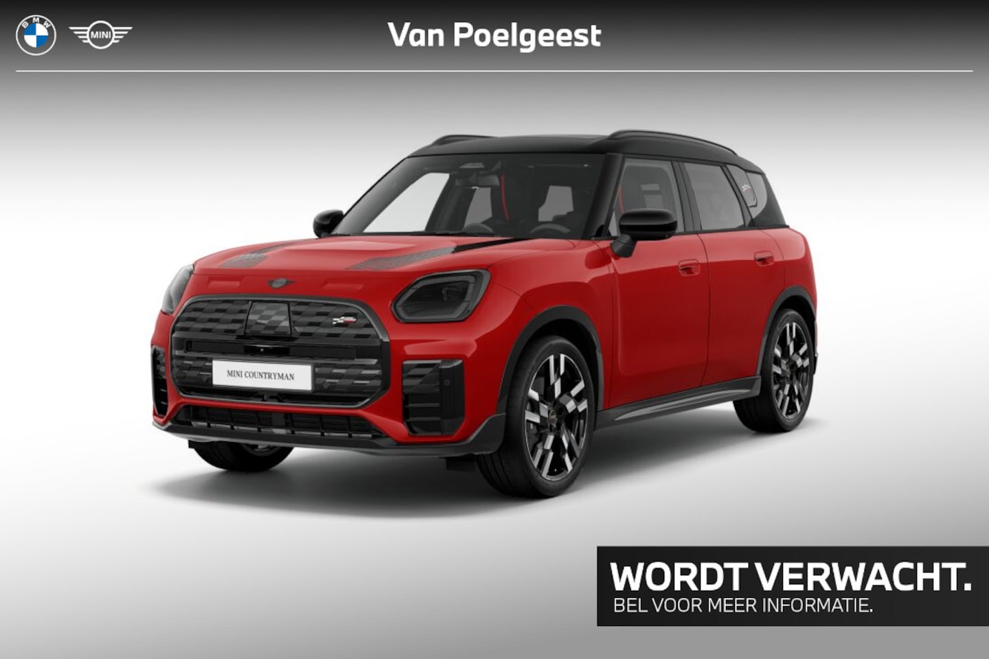 MINI Countryman - Electric E John Cooper Works XL 66.5 kWh | 20 inch John Cooper Works Flag Spoke 2-tone | O - AutoWereld.nl