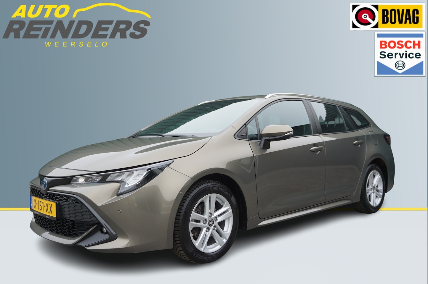 Toyota Corolla Touring Sports - 1.8 Hybrid Business + Carplay/ Cruise/ ECC/ Mooi/ Garantie! - AutoWereld.nl