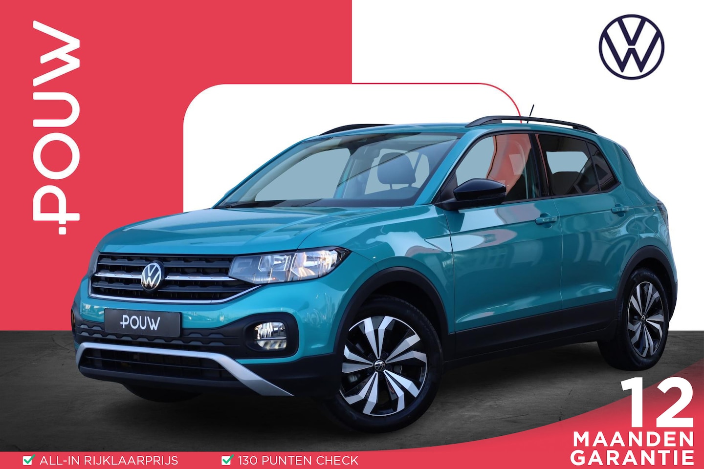 Volkswagen T-Cross - 1.0 TSI 95pk Life | Trekhaak | Achteruitrijcamera | Keyless Entry - AutoWereld.nl