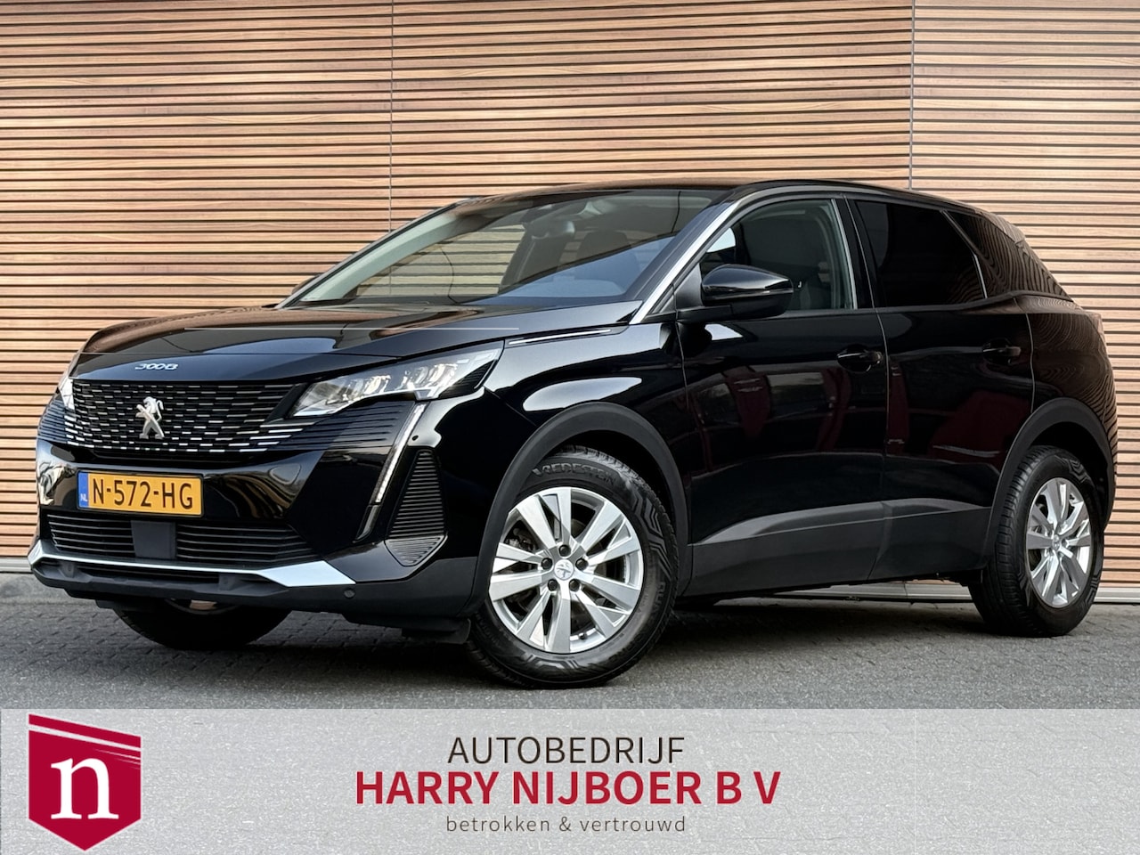 Peugeot 3008 - 1.2 PureTech Blue Lease Active Navi / Clima / Carplay / Lm Velgen - AutoWereld.nl